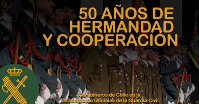 50 Años de Colaboración: Guardia Civil y Carabineros de Chile Celebran su Aniversario y Seminario Internacional