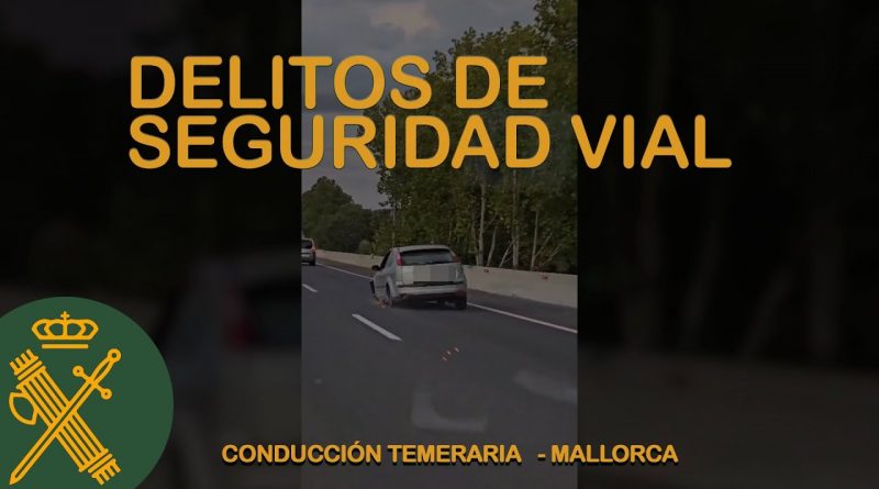 Investigación en Mallorca: Conductora Circula 14 km Sin Ruedas y Bajo los Efectos del Alcohol
