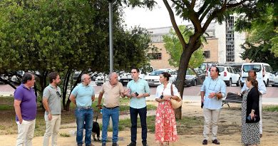 Jerez Renueva el Alumbrado Público y Zonas Verdes de Jardines de Tempul