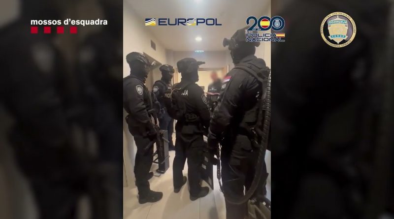 Desarticuladas Bandas Criminales Vinculadas al Clan ‘Vračarci’ en Operación Internacional contra Homicidios y Narcotráfico