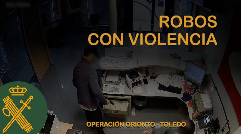Detenido en Toledo por Robos a Mano Armada en Bancos: Detalles de la Operación ‘Orionto’