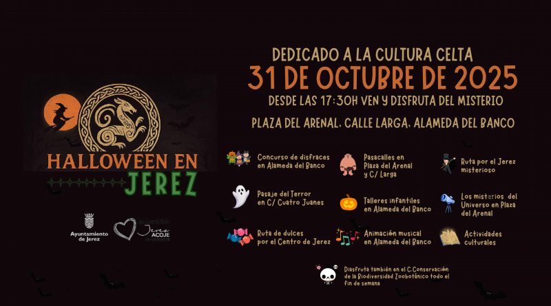 Jerez se prepara para Halloween con dispositivo especial de seguridad y limpieza