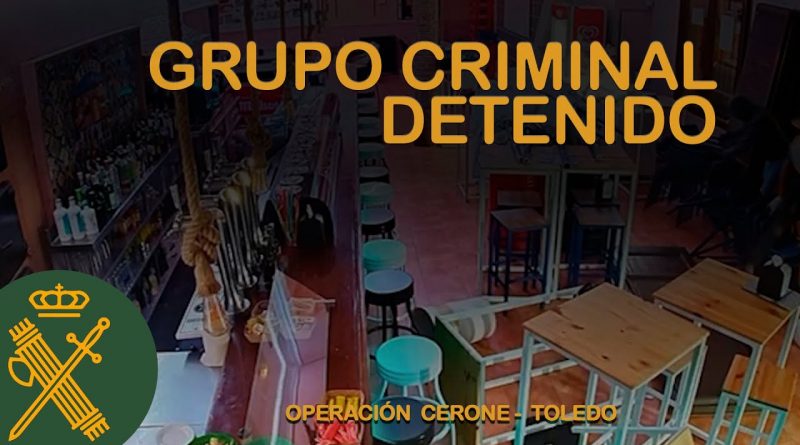 Desarticulada Banda Criminal en Toledo: Detenidos por Robos Violentos y 44 Delitos