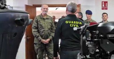 El Rey Felipe VI Visita la Guardia Civil Marítima y el Buque ‘Duque de Ahumada’