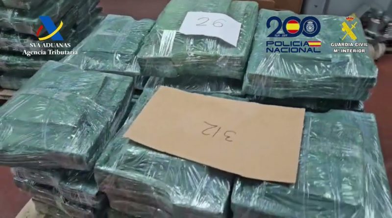 Interceptación de Dos Toneladas de Cocaína Ocultas en Contenedores de Fruta en Valencia: Desarticulada Red Criminal