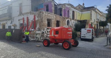 Edificio en Calle Zarza Inicia Rehabilitación Tras Declaración de Ruina Urbanística