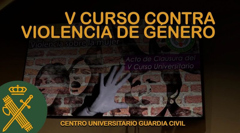 Clausura del V Curso Universitario contra la Violencia de Género: Presidencia de Aina Calvo y Mercedes González