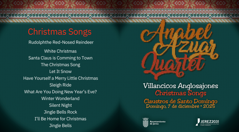 Concierto Navideño de Jazz en los Claustros de Jerez: ‘Villancicos Anglosajones’