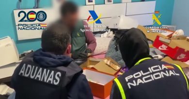 Desmantelada red internacional de marihuana: envíos a Alemania y Polonia interceptados