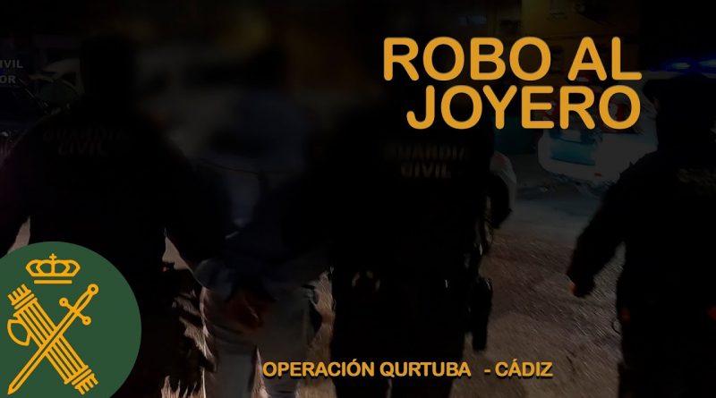Desmantelada banda criminal en Cádiz: Robaron joyas por más de 300.000 euros y usaron GPS para el seguimiento