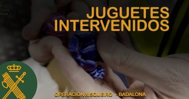 Incautan más de 200.000 juguetes y textiles falsificados en Badalona: Operación «Xisqueiro»