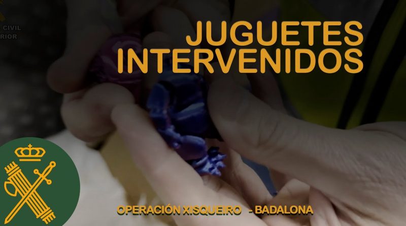 Incautan más de 200.000 juguetes y textiles falsificados en Badalona: Operación «Xisqueiro»
