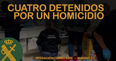 Desarticulada red criminal: Cuatro detenidos por homicidio y tiroteo en Estremera tras operativo conjunto España-Portugal