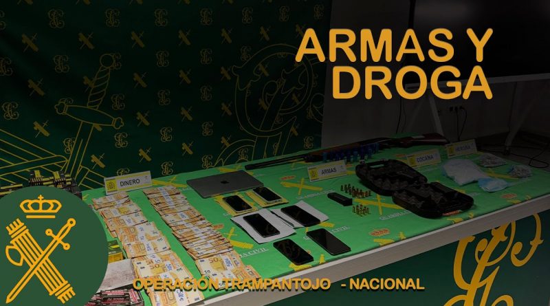 Desarticulada Red de Tráfico de Armas y Munición en Madrid: 21 Detenidos