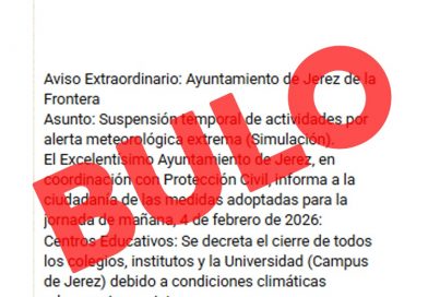 El Ayuntamiento desmiente informaciones falsas sobre la suspensión de actividades por alerta meteorológica
