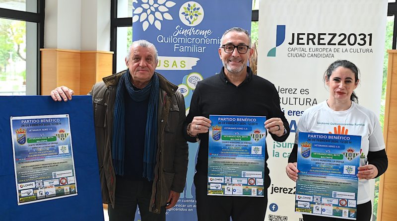 Jerez se Viste de Solidaridad: Partido de Veteranos Xerez CD y Real Betis en La Granja por la Quilomicronemia Familiar