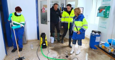 Jerez: Trabajos Intensivos para la Recuperación de la Depuradora Tras los Daños del Temporal