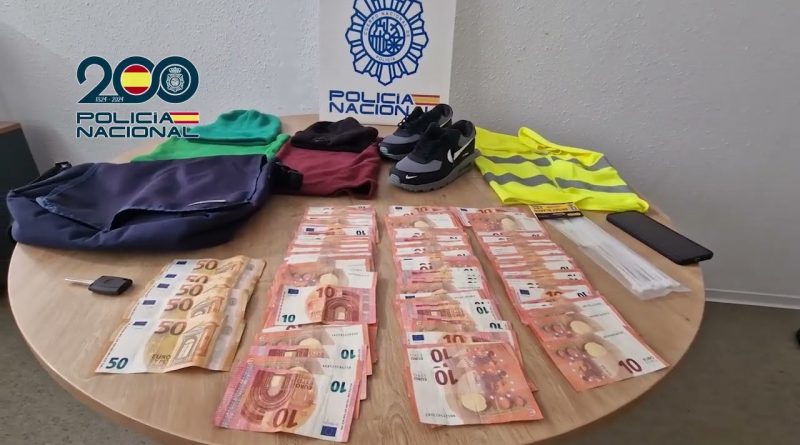 Detenidos dos atracadores experimentados por robo a banco en Cáceres con arma de fuego