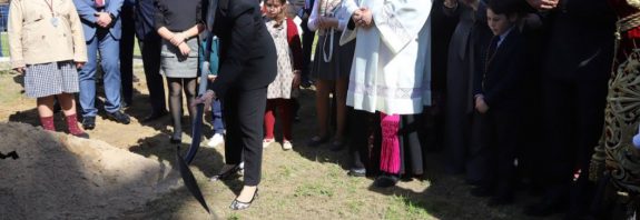 Jerez: Colocación de la Primera Piedra para la Nueva Casa de Hermandad del Soberano Poder en La Granja