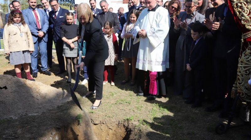 Jerez: Colocación de la Primera Piedra para la Nueva Casa de Hermandad del Soberano Poder en La Granja