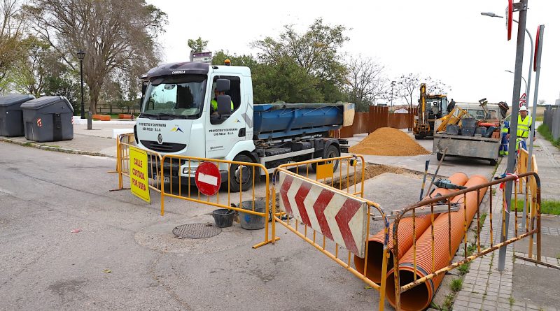 Obras Clave de Saneamiento en Estella del Marqués Avanzan Hacia una Solución Definitiva